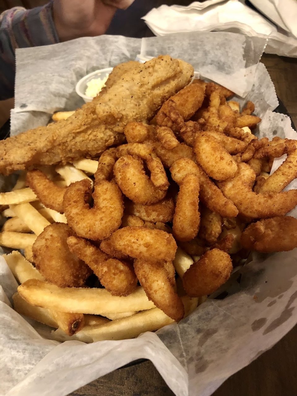 Fried Shrimp & Fries Basket